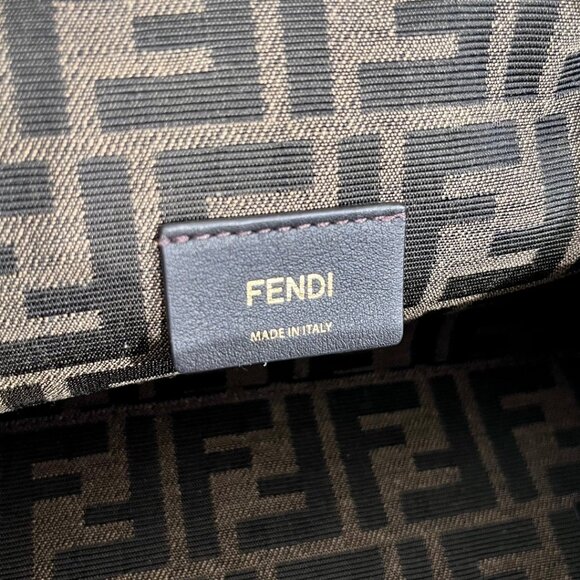 Natural Python Fendi First "F" Clutch - Picture 11 of 11